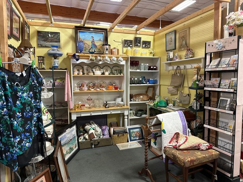 Furniture, Glassware, And Finds In Every Direction