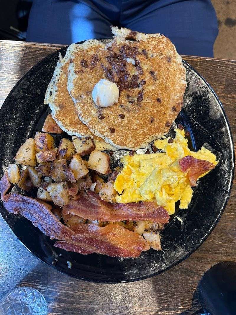 Pancakes, Eggs, And Plates Built To Start The Day Right