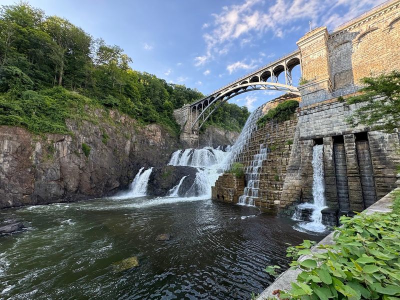 A Historic Ruin Overshadowed By The New Dam