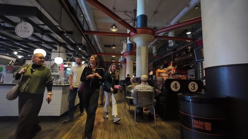 Food Hall Energy Inside A Historic Shell