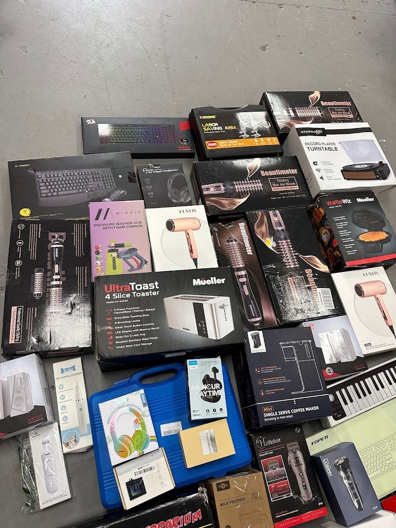 Electronics, Toys, And Home Goods In Every Direction