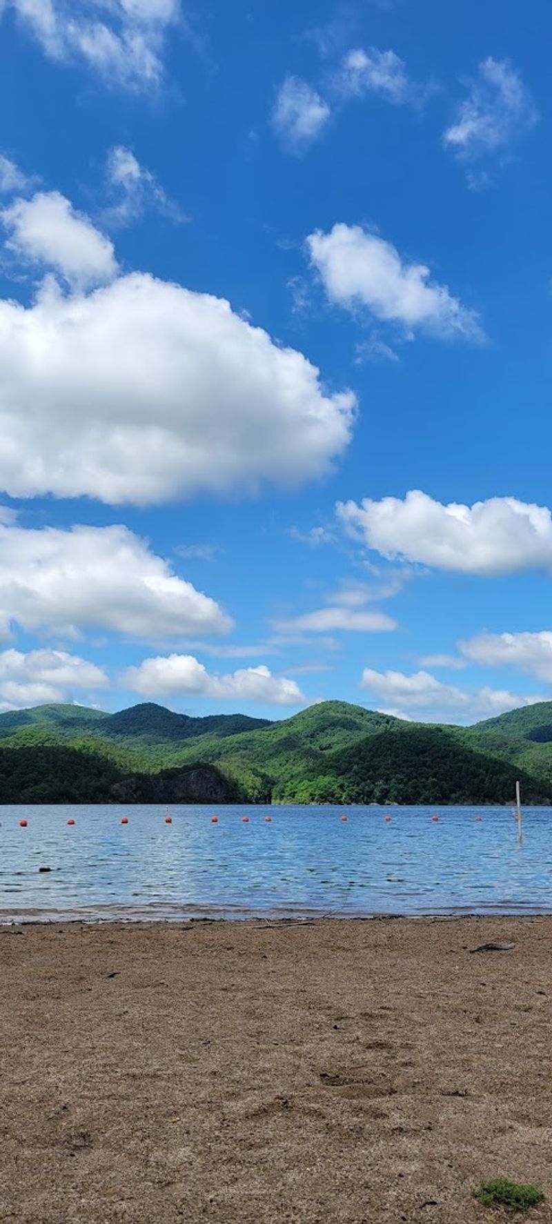 Swimming and Beach Areas: Cool Mountain Water on a Hot Day