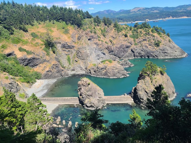 Wild Rivers Coast Scenic Bikeway, Port Orford, Oregon