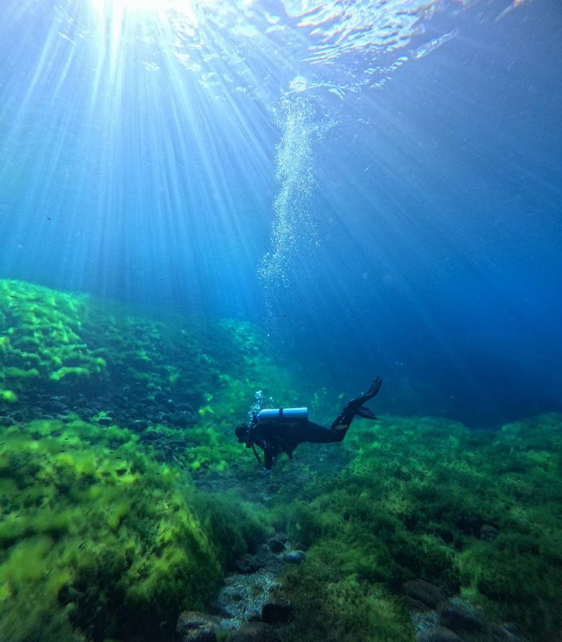 Scuba Diving in the Middle of the Desert