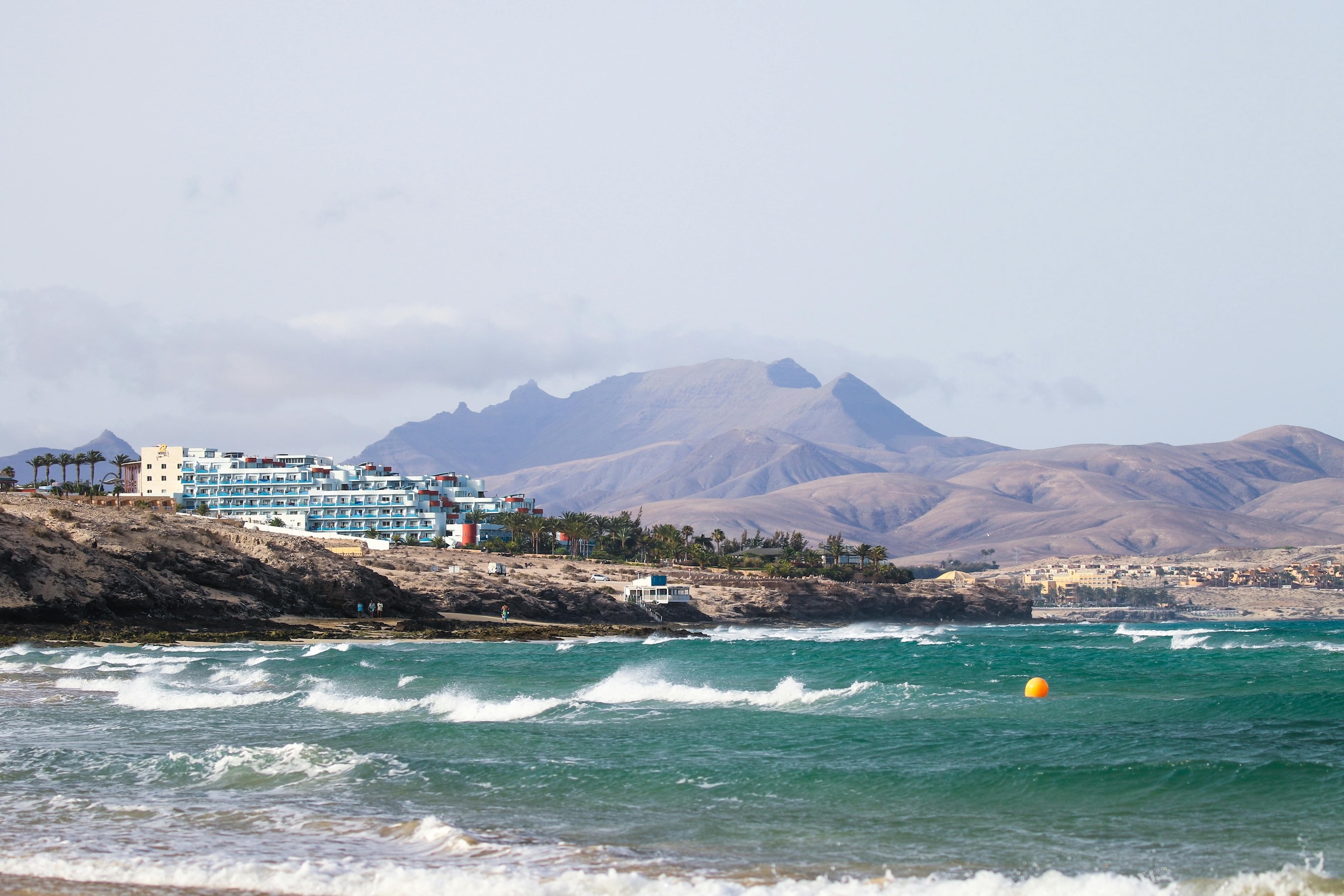 Isolated luxury resorts dot the coast of Fuerteventura. c. fukajz for pexels.