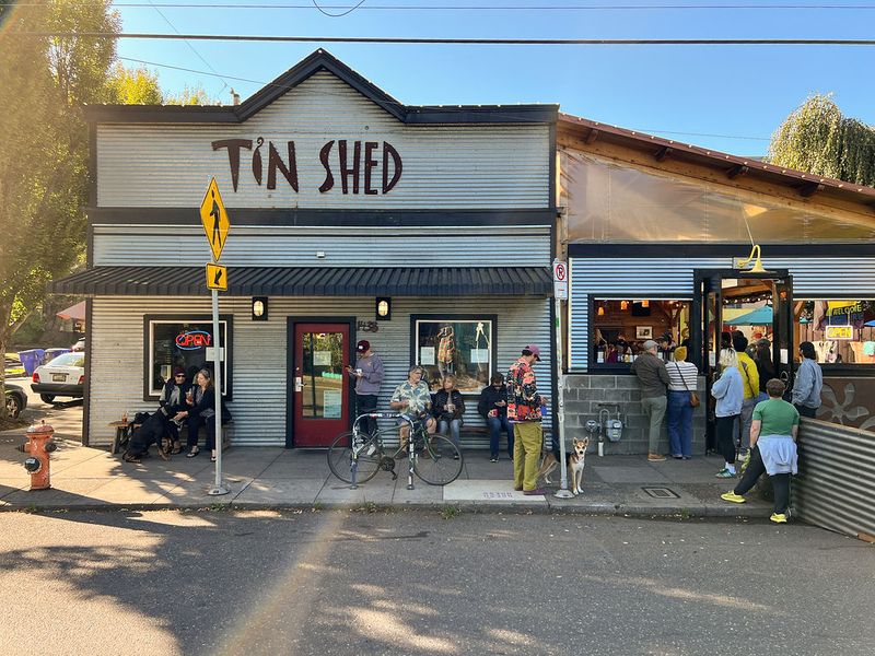 Tin Shed Garden Cafe, Portland, Oregon