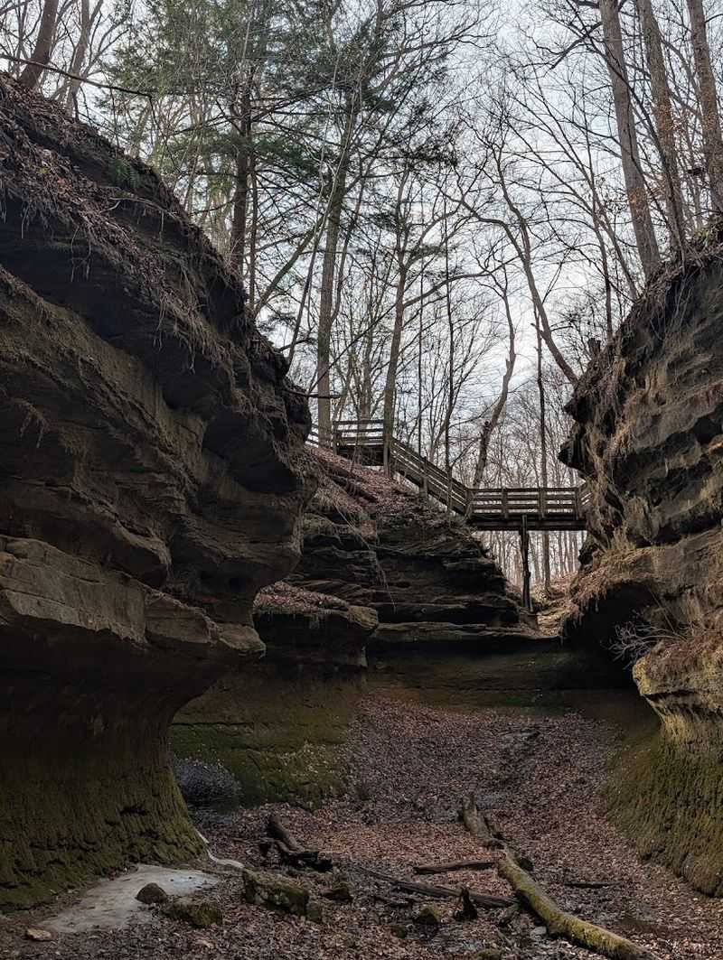 Devil's Backbone via Shades State Park