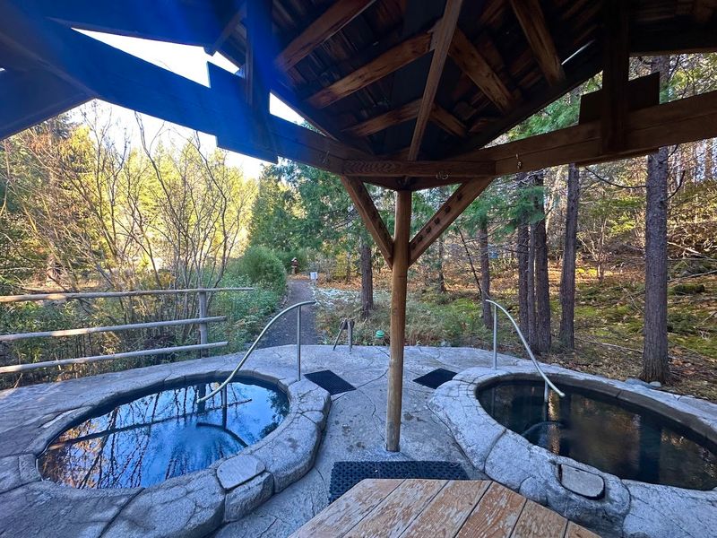 Rustic Cabins with Geothermal Heat