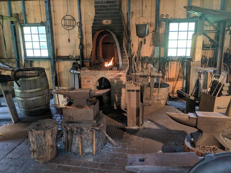 The Blacksmith Shop and the Smell of Hot Metal