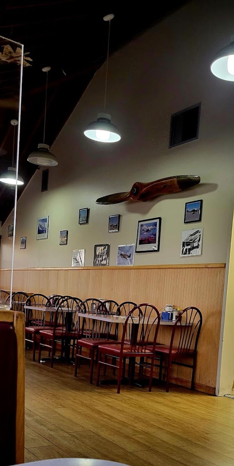 Open Seating With A View Of Every Takeoff And Landing