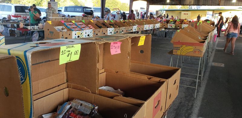 Weekend Flea Market At Dawn