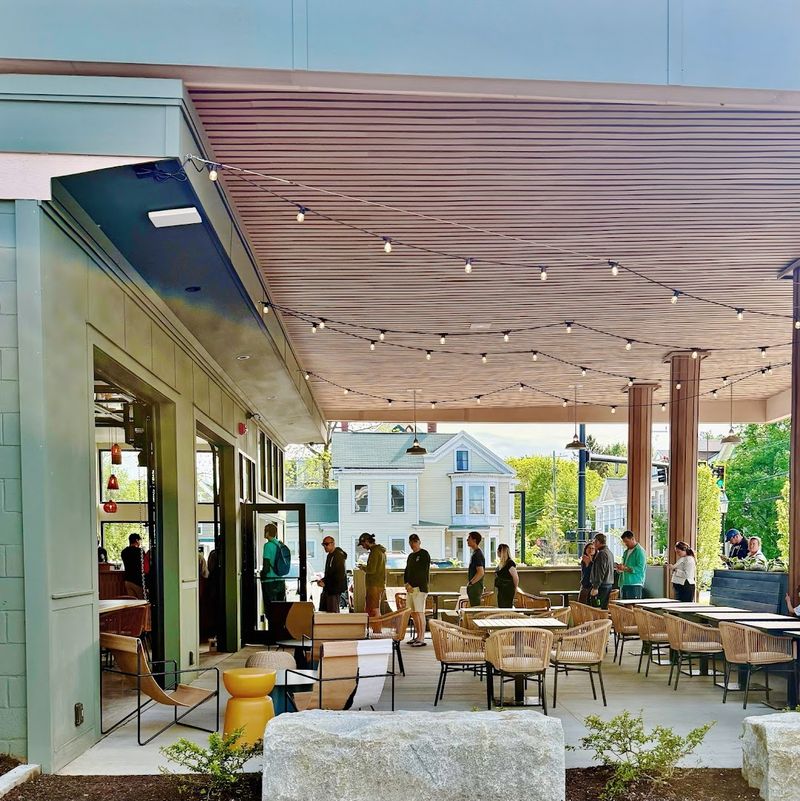 The Faded Red Became A Soft Moss Green