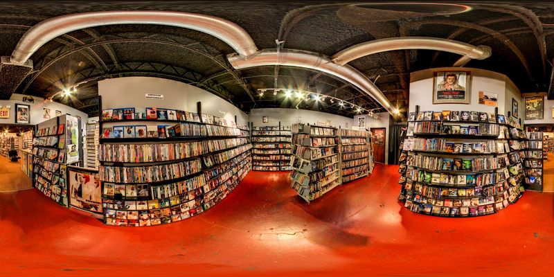 Shelves Packed With Over Forty Thousand Titles
