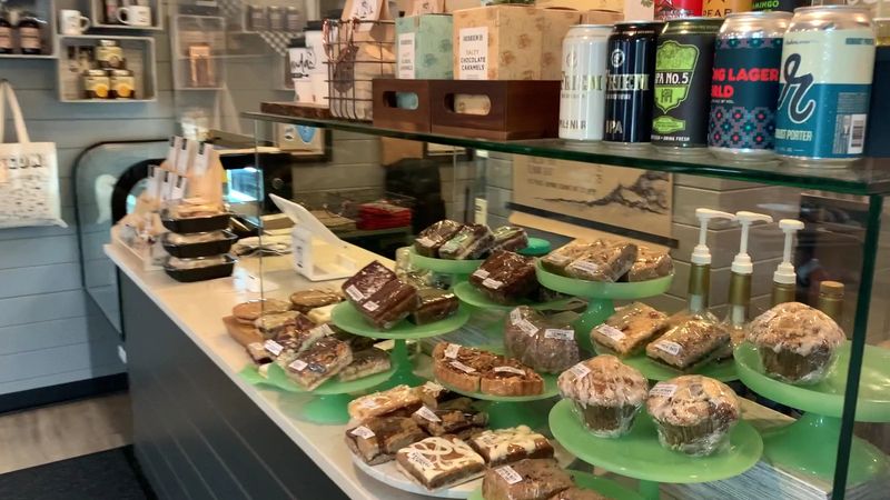The Bakery Counter That Tempts You on the Way In