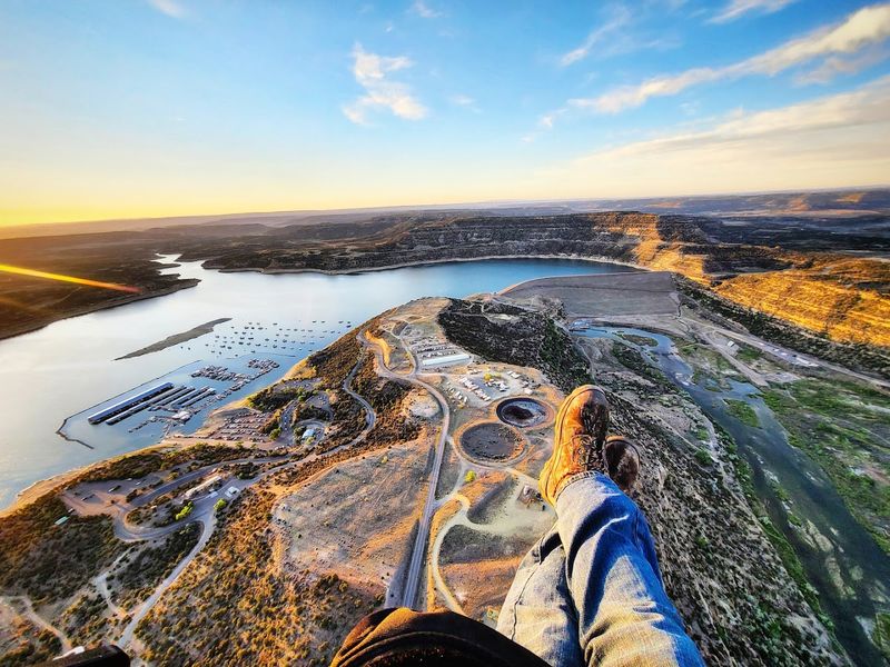 Low Water Years Reveal Old Foundations