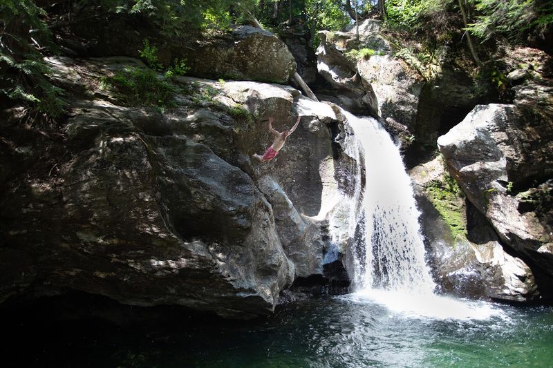 That First Brave Plunge Into The Refreshing Deep