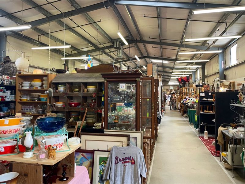 Aisles That Stretch Into A Vintage Wonderland