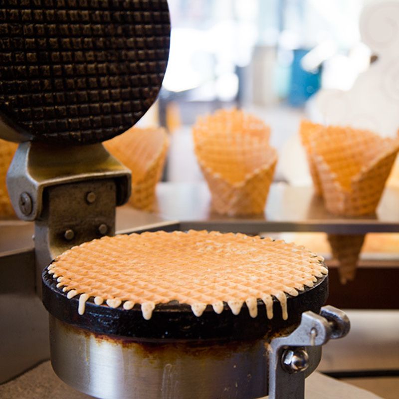 Freshly Made Waffle Cones Worth the Extra Attention