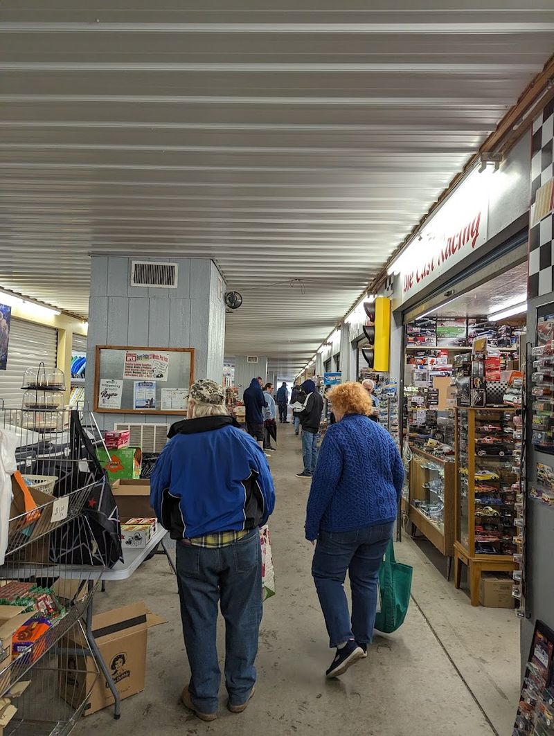 Five Miles Of Aisles Under Roof And Sky