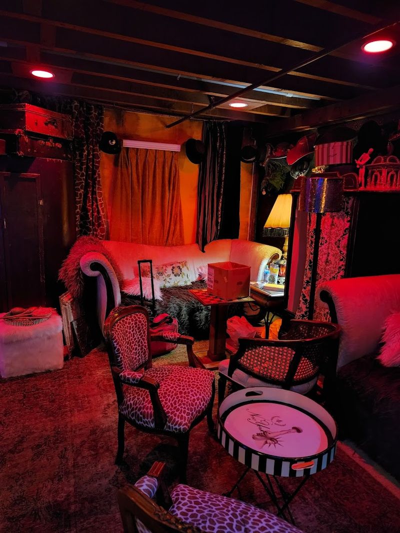 The Theatrical Atmosphere Inside the Shop