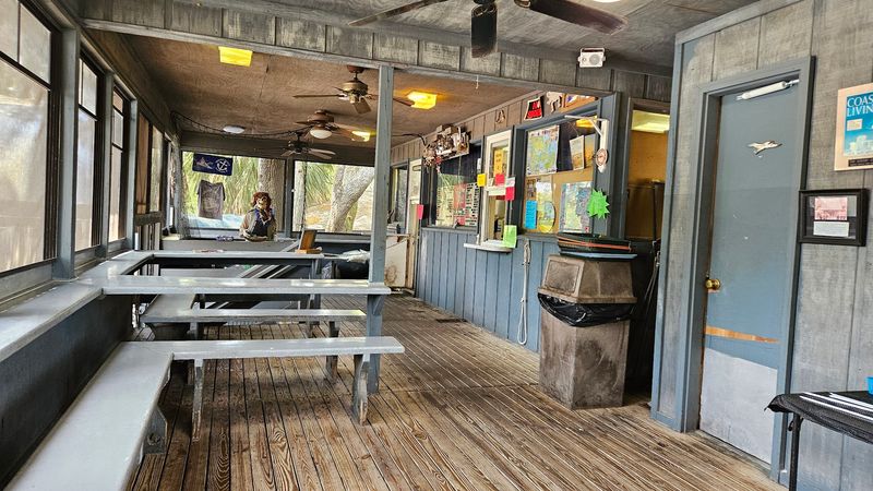 The Rustic Charm Of A Seaside Food Stand