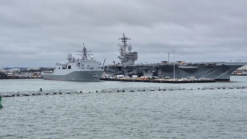 Aircraft Carriers That Dwarf Everything Around Them