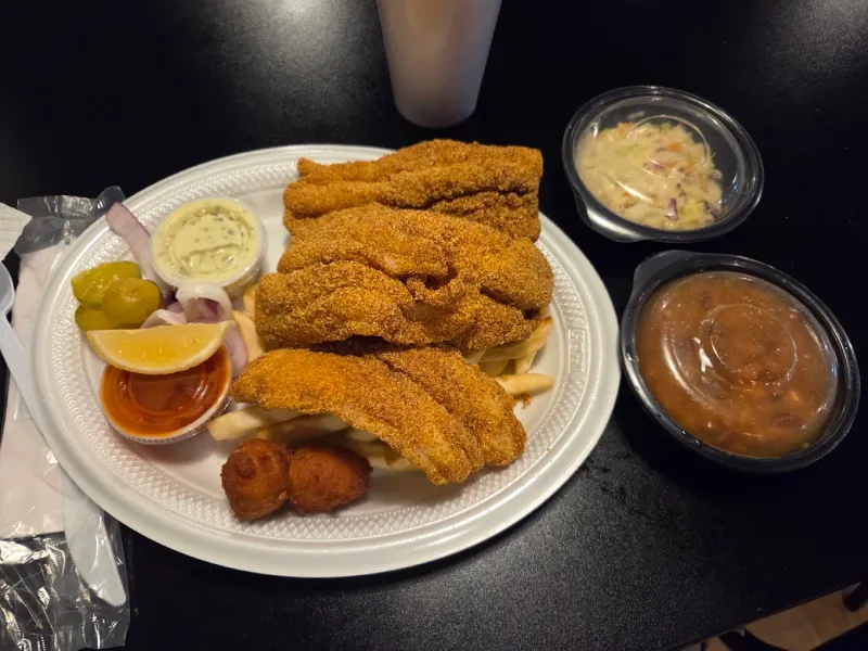 The Famous Whole Catfish Dinner