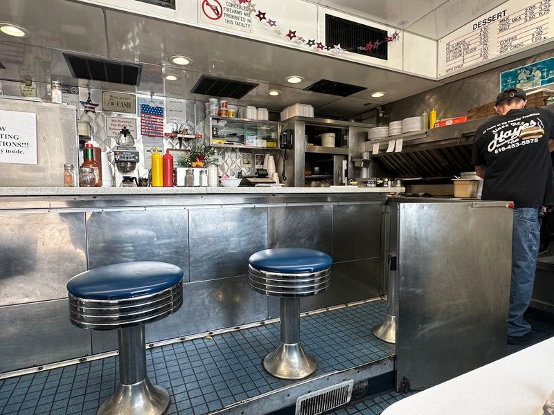 Counter Seating and Old-School Diner Charm