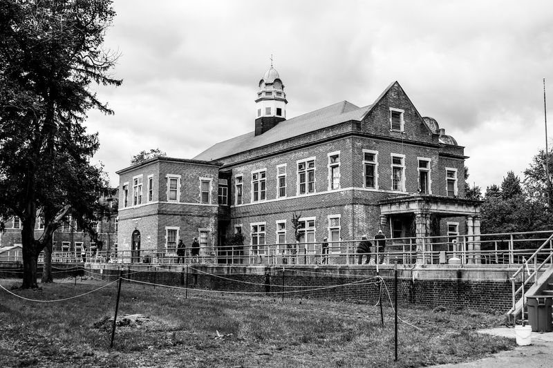 The Administration Building With Its Tall Cupola