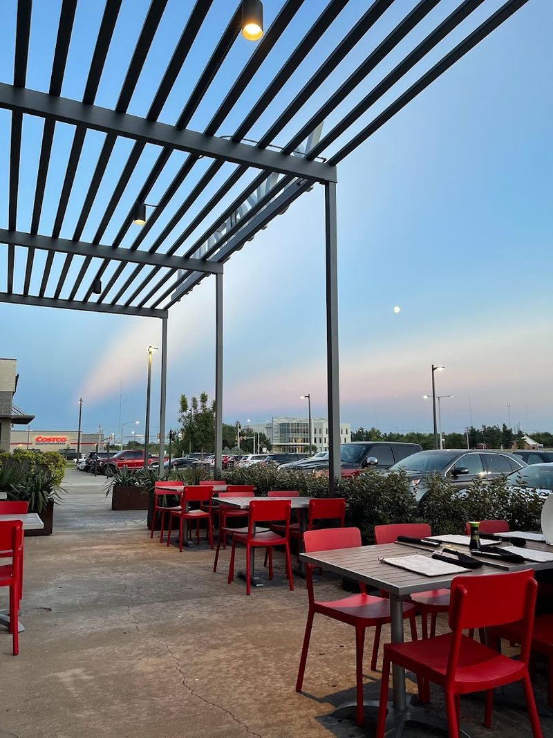 The Outdoor Seating Adds a Whole Different Layer