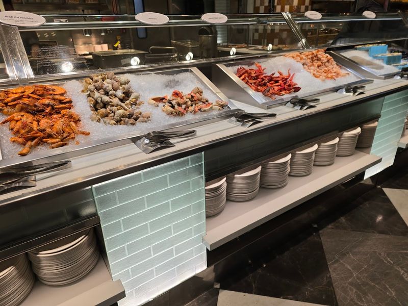 Seafood Variety Gives The Spread Its Edge