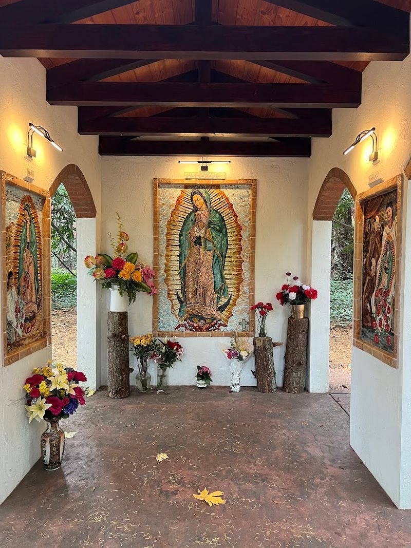 The Marble Pieta That Anchors the Chapel
