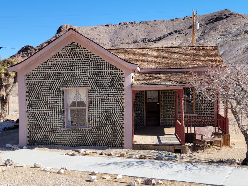 Tom Kelly Built A House From Fifty Thousand Discarded Bottles