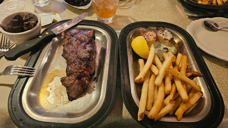 Metal Plates And Old School Supper Club Charm