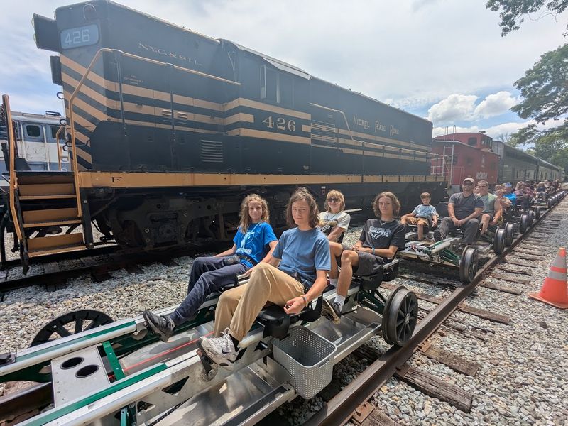 Rail-Bikes Built for Families of All Ages and Abilities