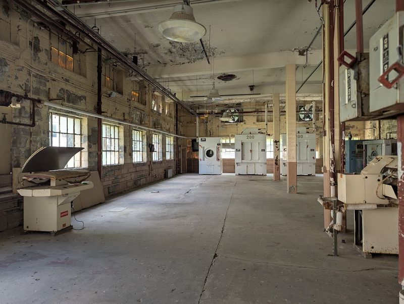 Sunlight Streaming Through The Old Cell Block Windows