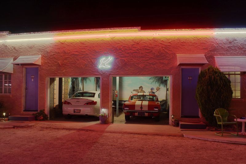 A Classic Car Parked Right Outside Your Door