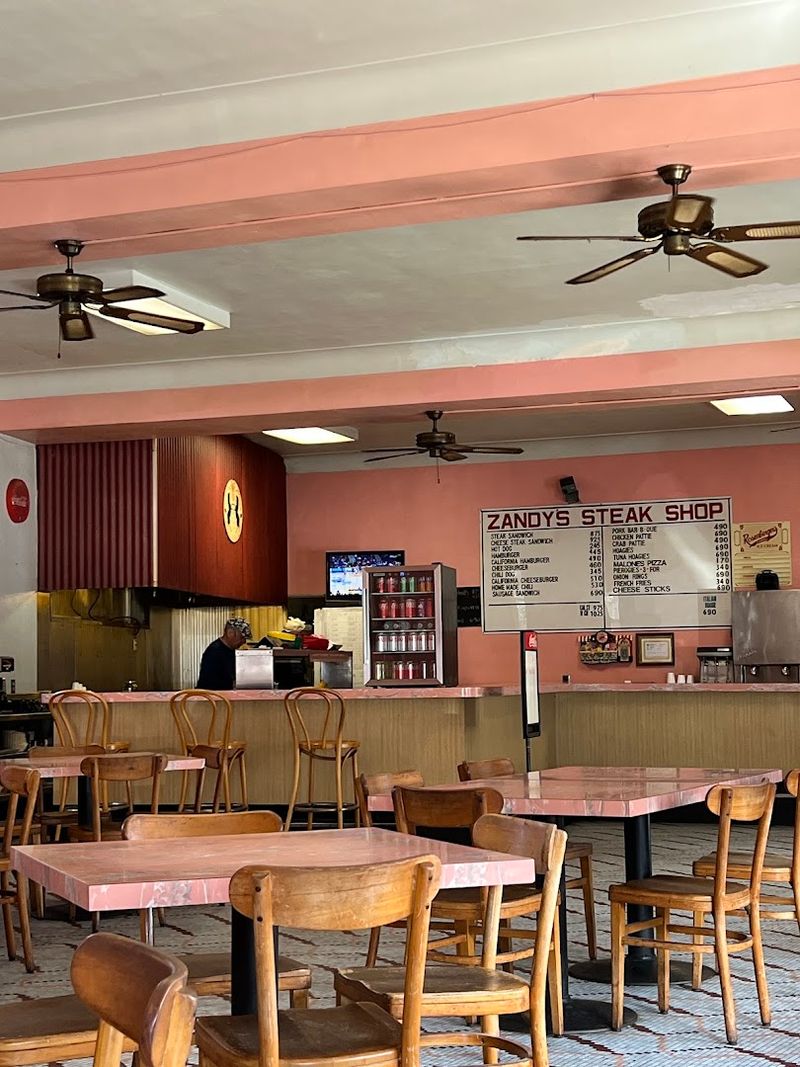 Bubblegum Pink Walls And A Herringbone Tile Floor