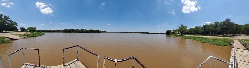 The Old Dock and Boat Ramps Still Standing