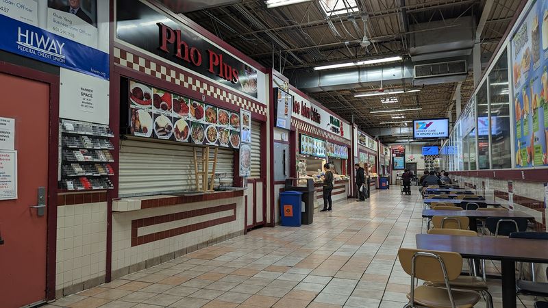 The Food Court and Its Many Noodle Soups