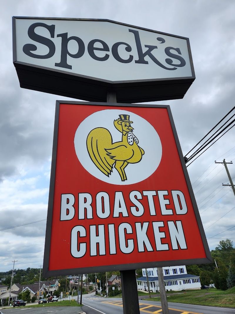 The Vintage Yellow Chicken Sign That Beckons Drivers