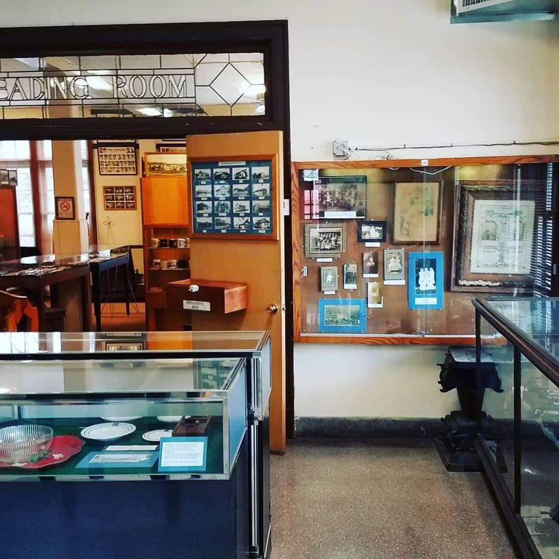 The Museum Shares The Space With The Restaurant