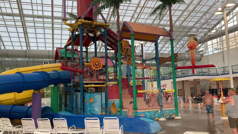 A 40,000 Square Foot Indoor Waterpark With A Retractable Roof