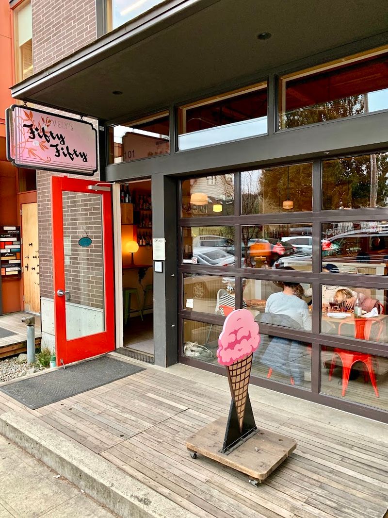 Lovely's Fifty Fifty, Portland, Oregon