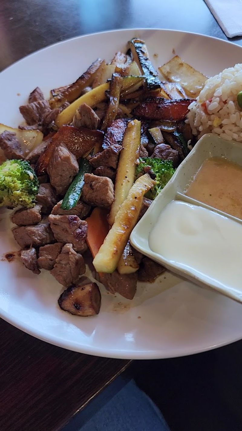 The Hibachi Side of the Menu Is a Whole Other Adventure