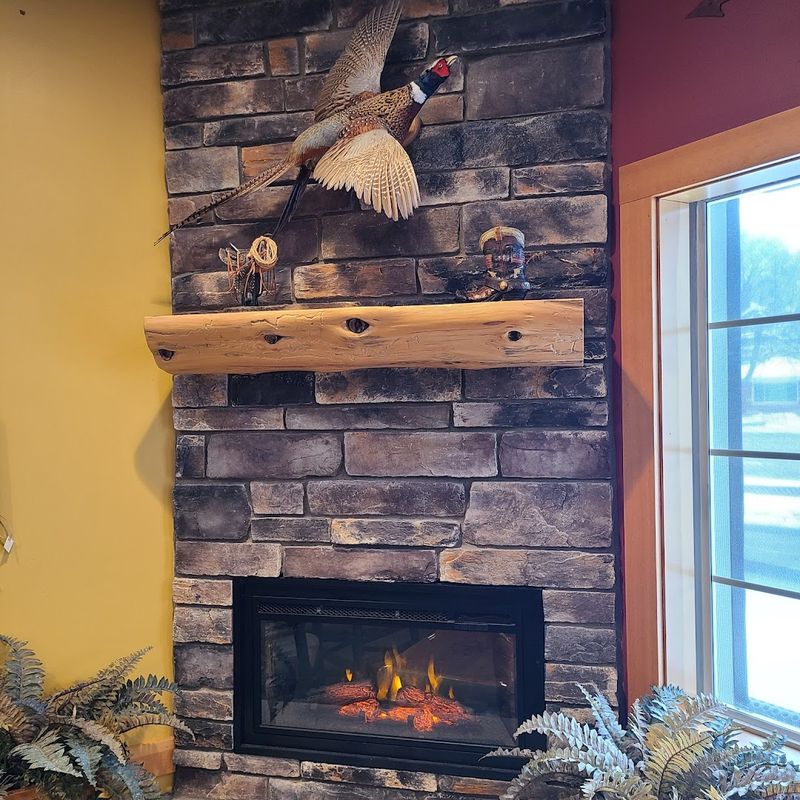 Real Fireplace Where You Can Actually Warm Up