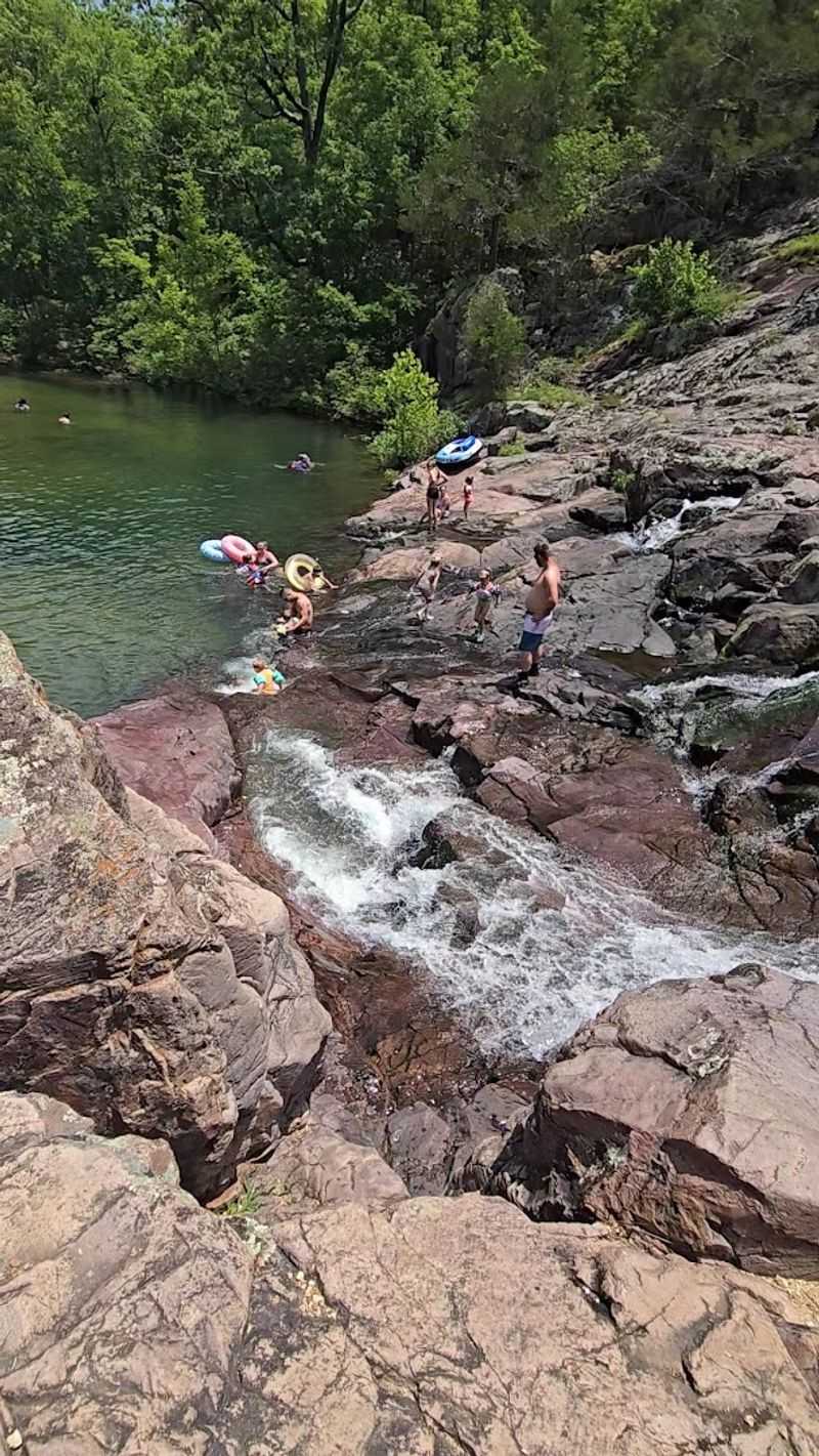 Natural Water Slides and Rock Jumping