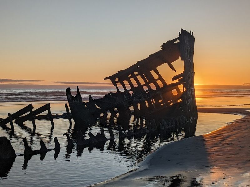 Fort Stevens State Park Beach, Astoria, Oregon