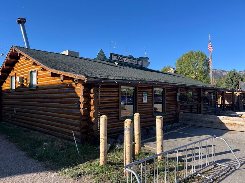 The Log Cabin Setting Adds Extra Charm