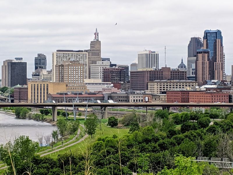 Exploring the Visitor Center at 120 W Kellogg Blvd
